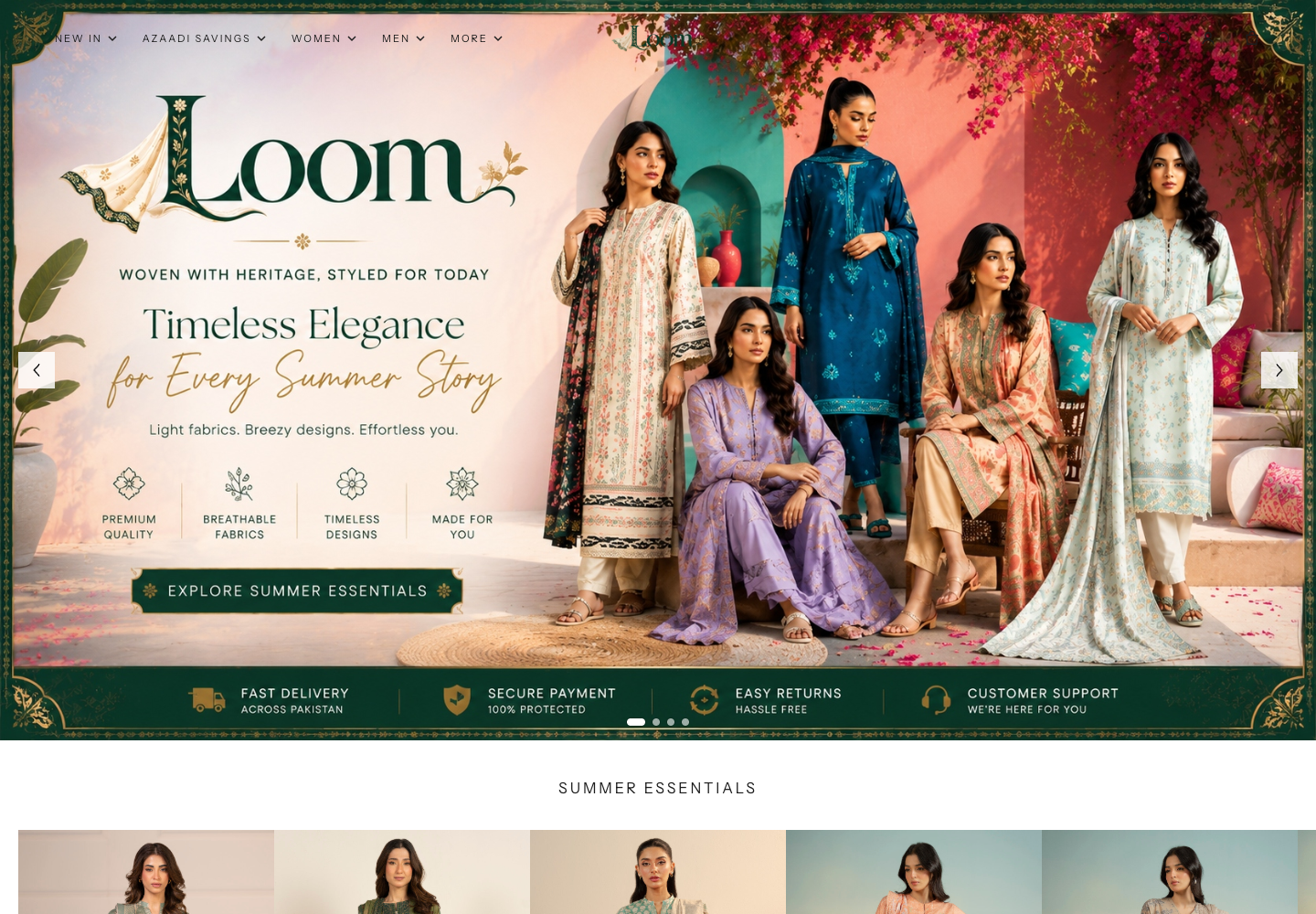 Loom SalesGround theme