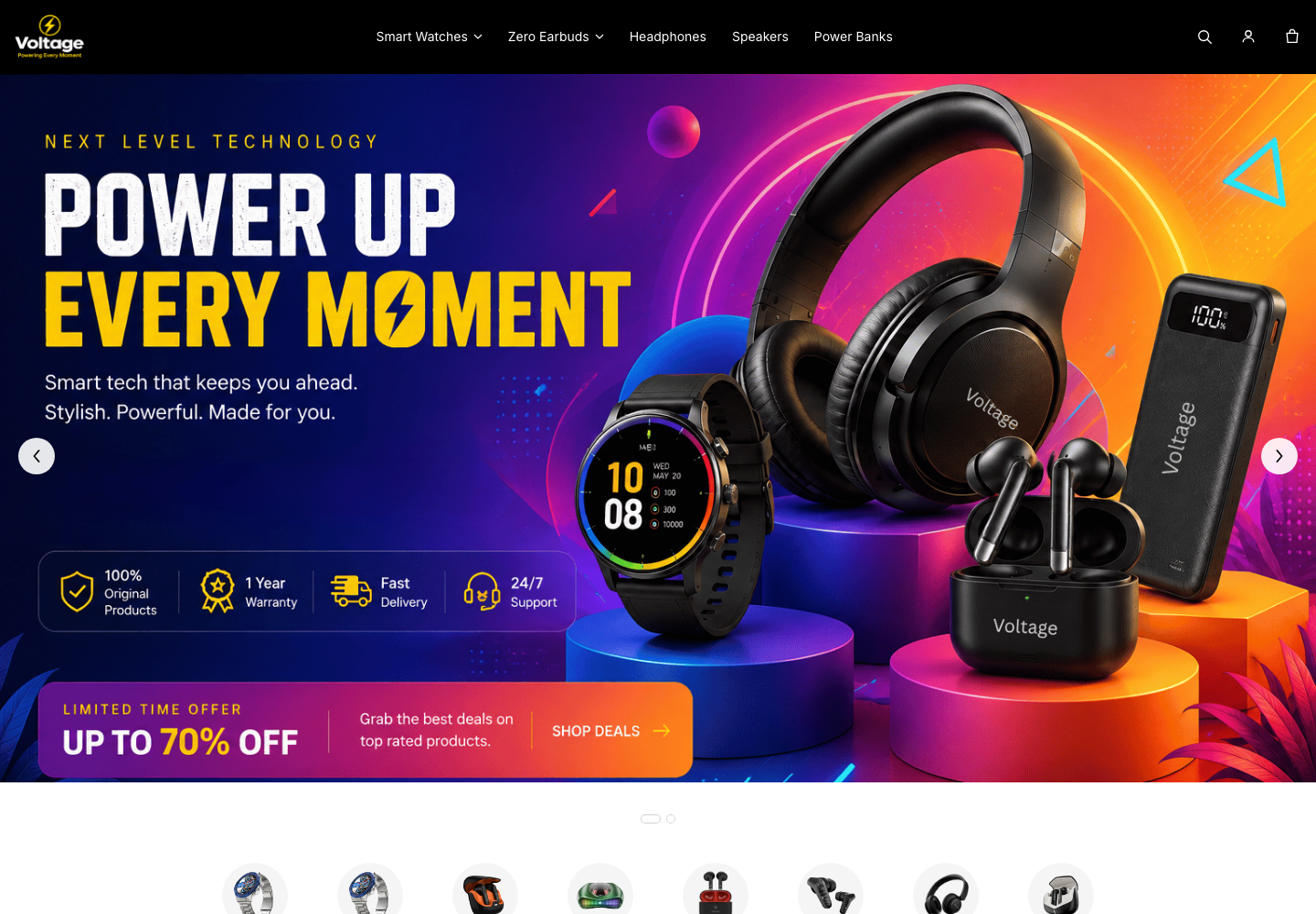 Voltage SalesGround theme